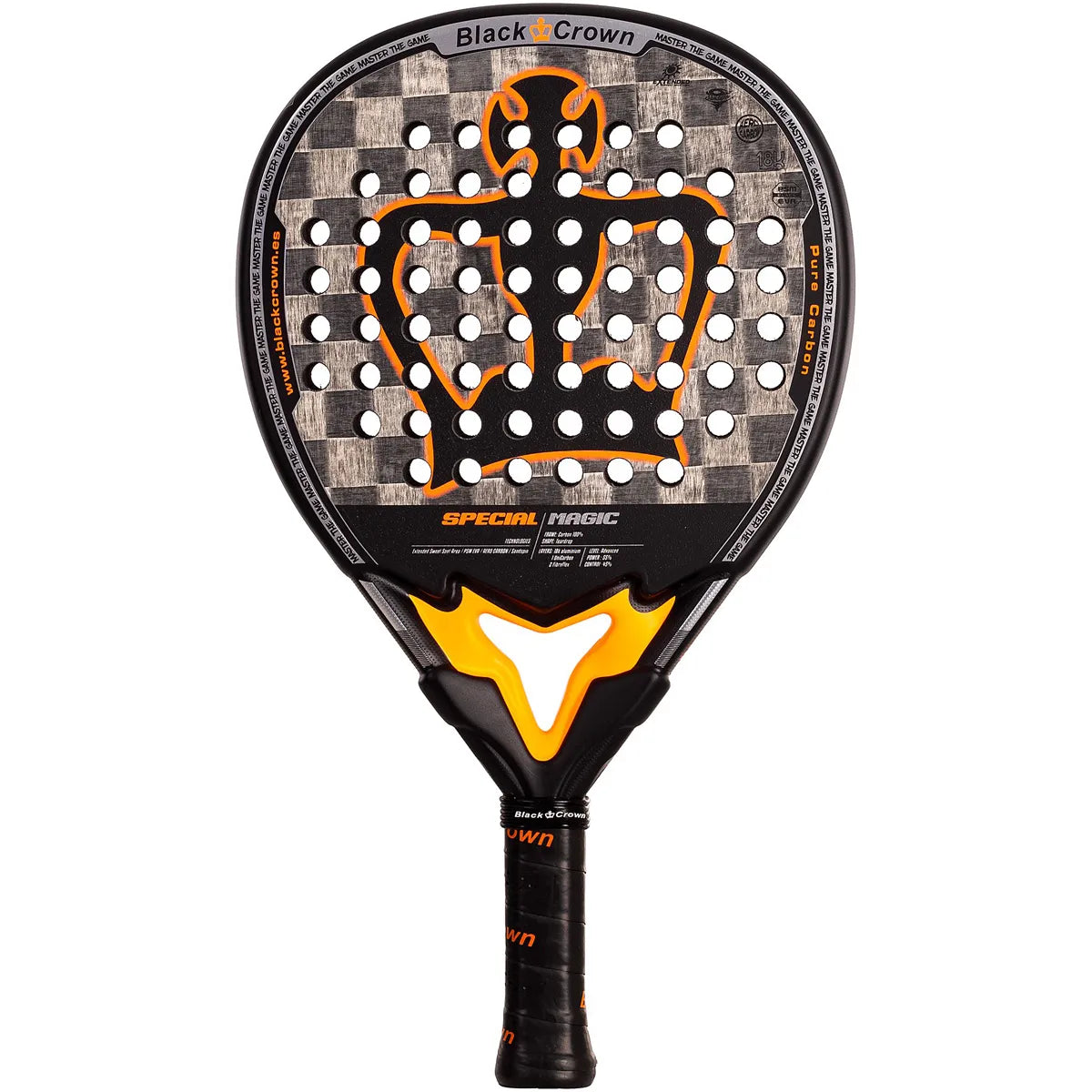 RAQUETA DE PÁDEL BLACK CROWN SPECIAL MAGIC