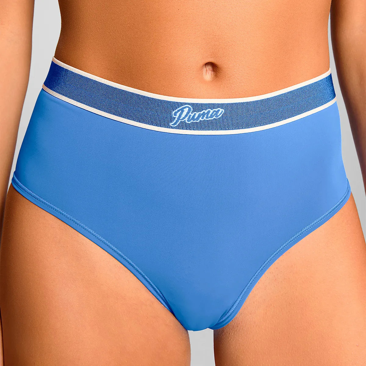 CULOTTE PUMA MUJER TALLE ALTO BRASILEÑO MICROFIBRA
