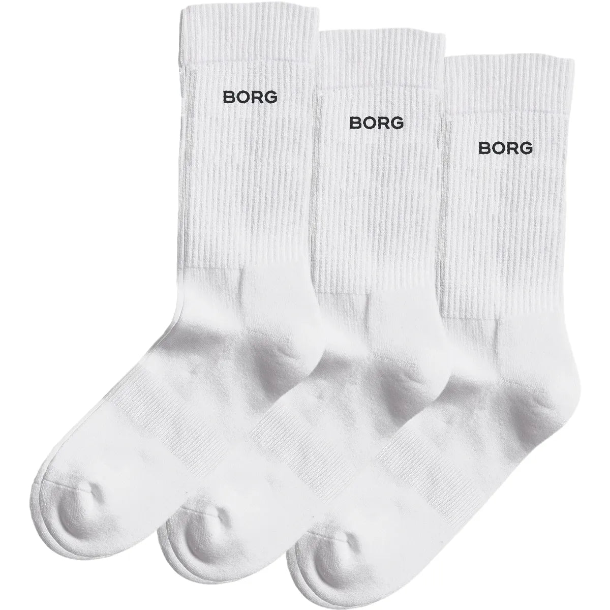 3 PARES DE CALCETINES BJORN BORG ESSENTIAL LOGO SIDE (MID)