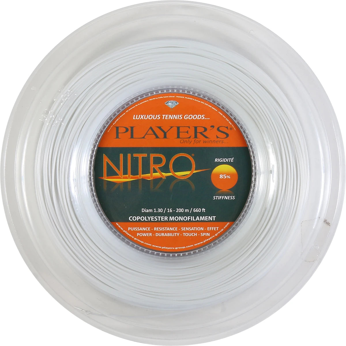 BOBINA PLAYER'S NITRO (200 METROS)