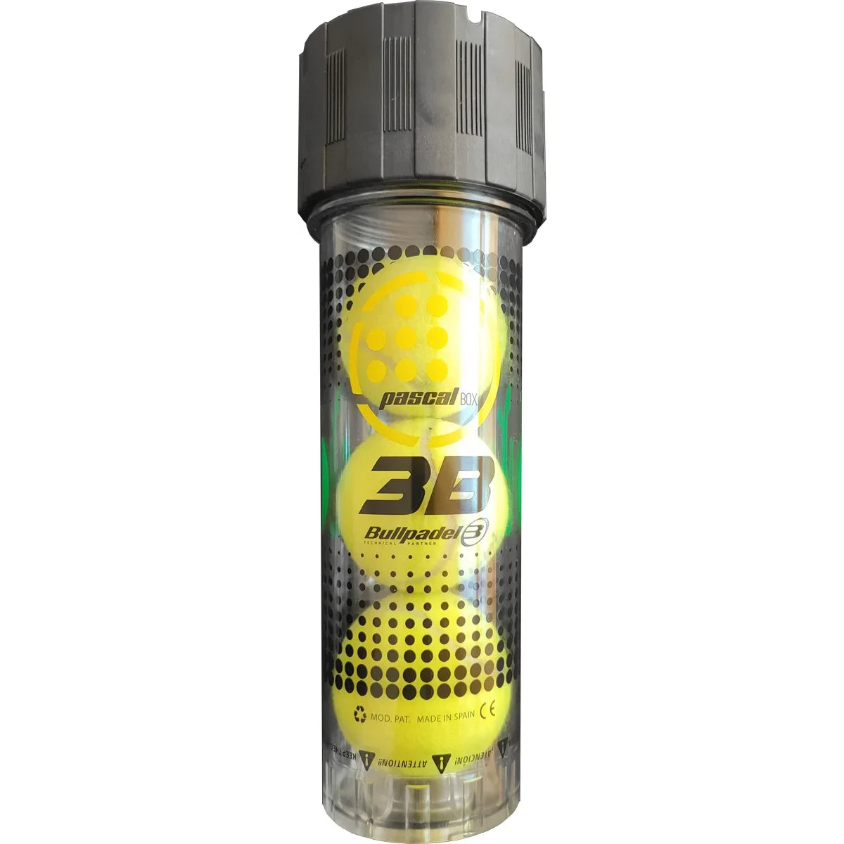 ACCESORIOS DE PRESURIZACIÓN BULLPADEL PASCAL BOX 3B