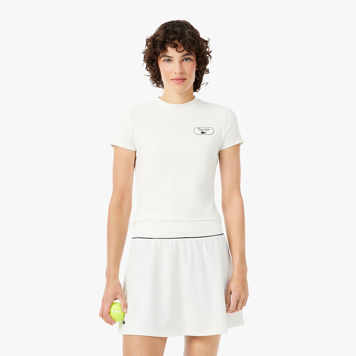 CAMISETA MUJER LACOSTE HERITAGE
