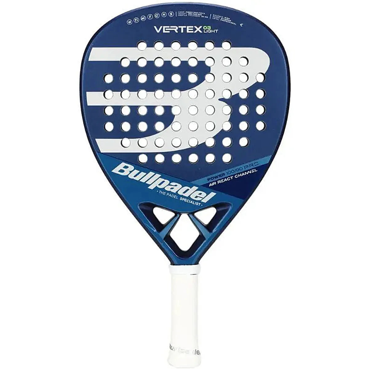 RAQUETA PADEL BULLPADEL VERTEX 03 LIGHT XSERIES