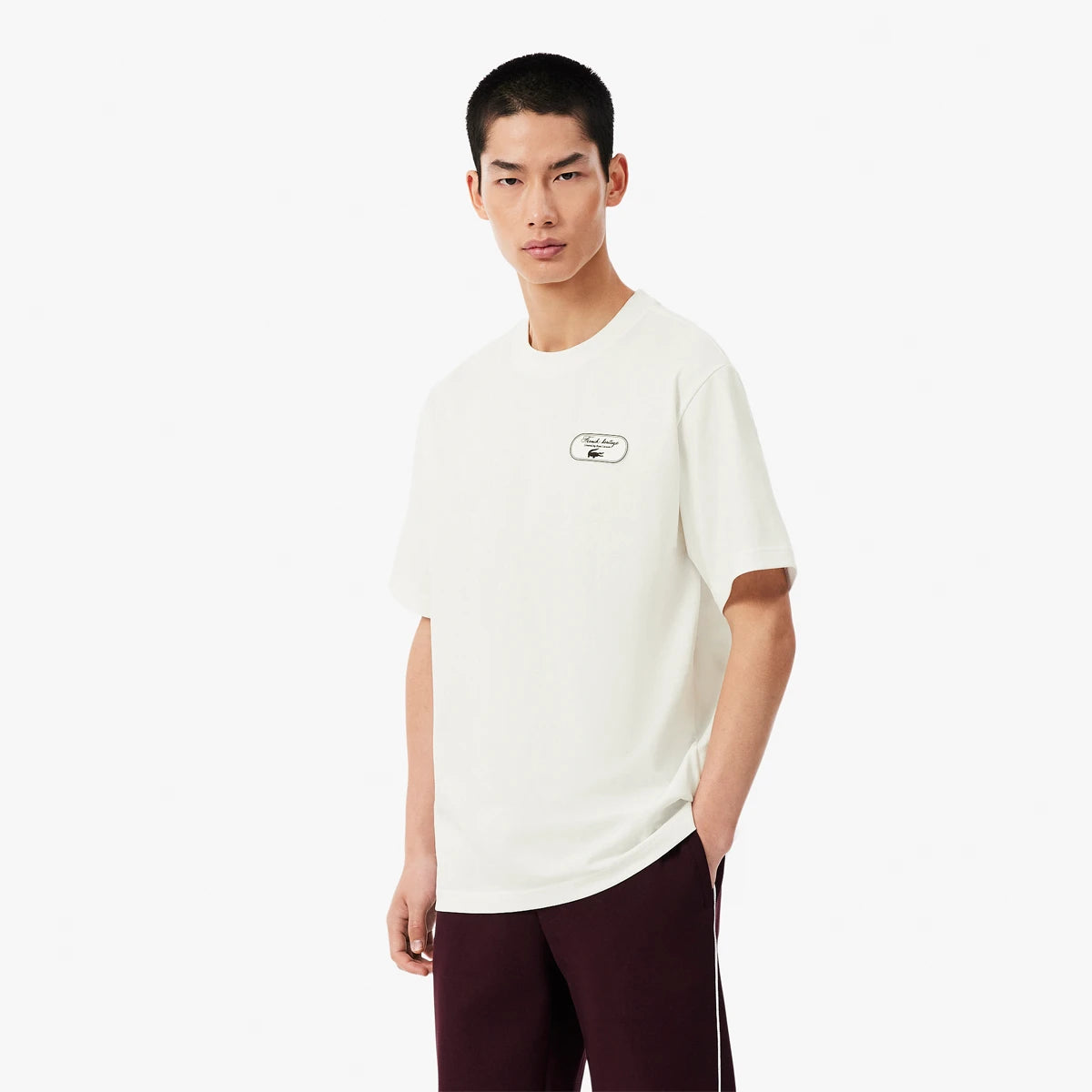 CAMISETA LACOSTE HERITAGE GRAPHIC