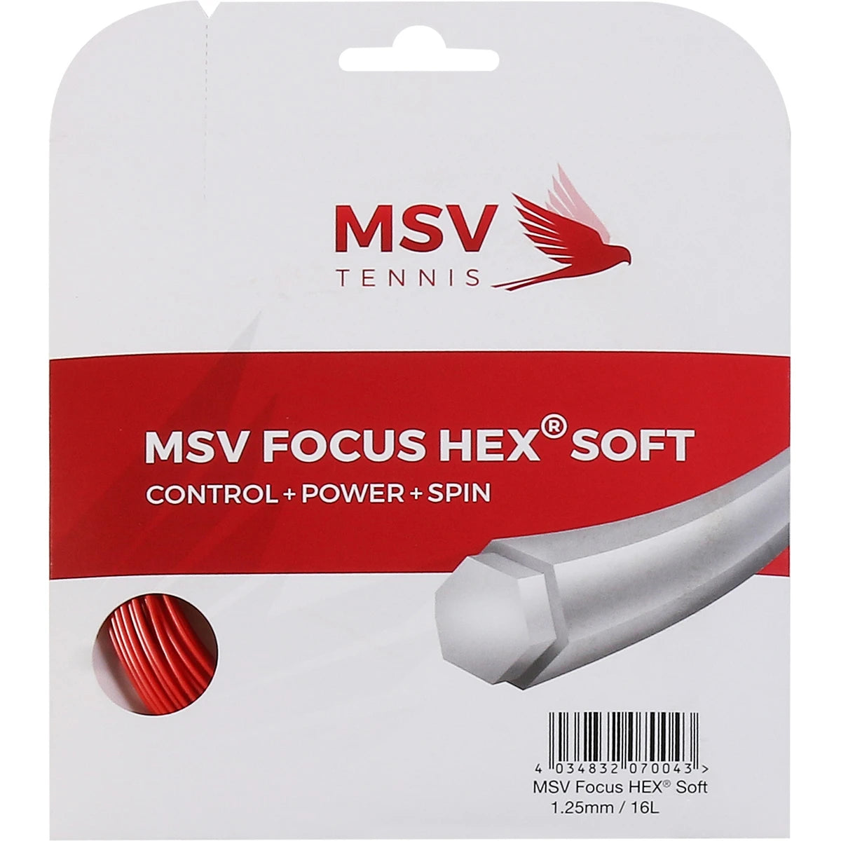 CORDAJE MSV FOCUS-HEX SOFT (12 METROS)