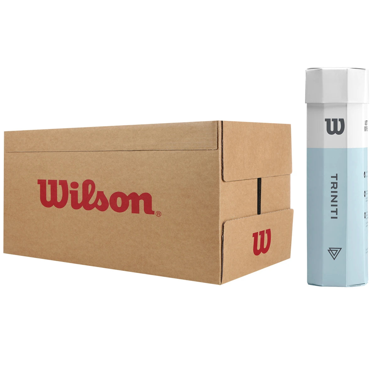 CAJA DE 18 TUBOS DE 4 PELOTAS WILSON TRINITI