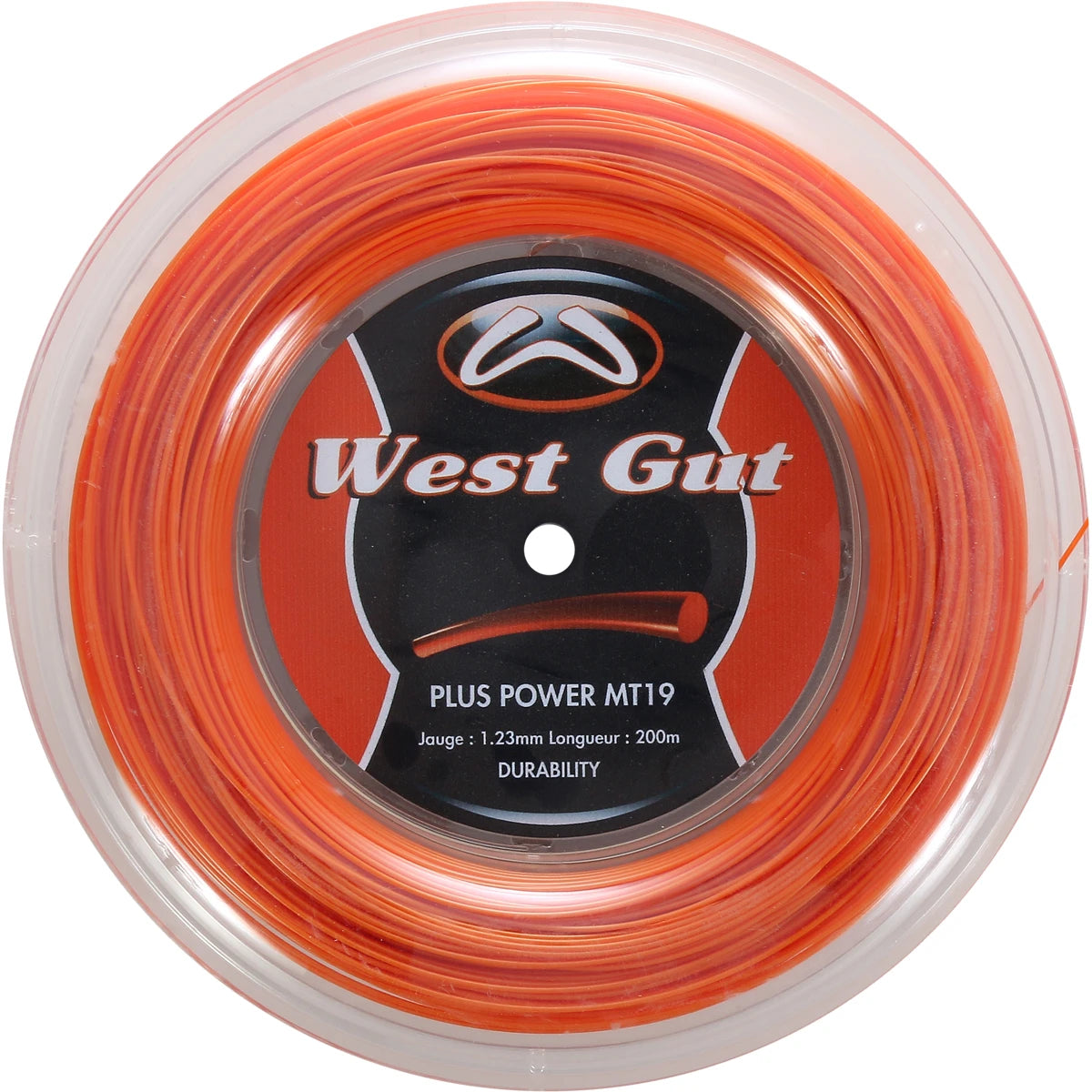 BOBINA WEST GUT MT19 NARANJA (BOBINA - 200M)
