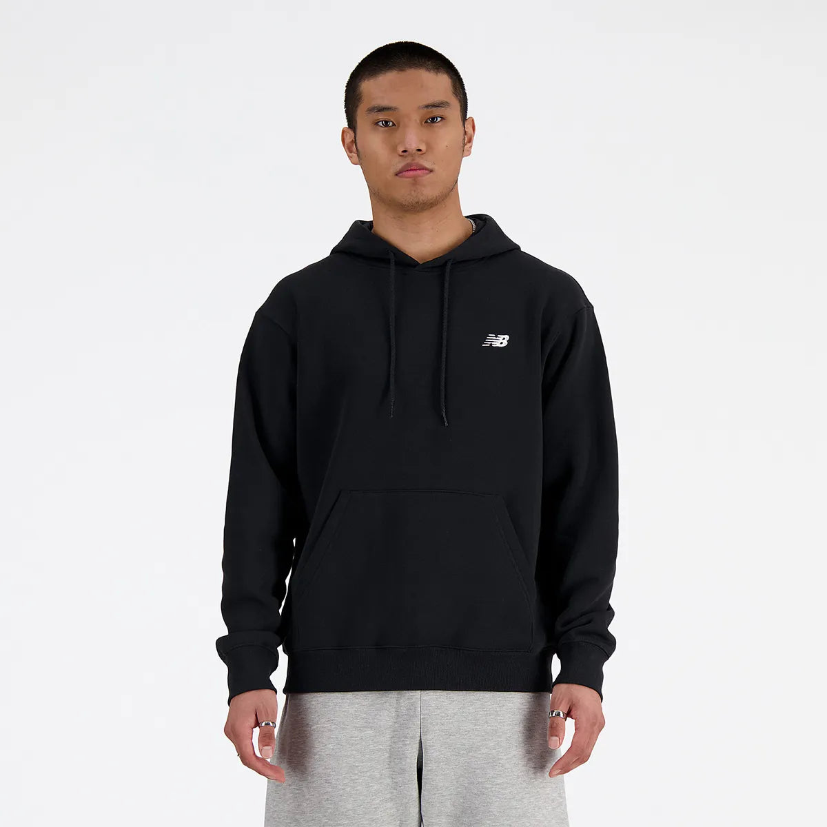 SUDADERA NEW BALANCE SPORT ESSENTIALS FLEECE CON CAPUCHA
