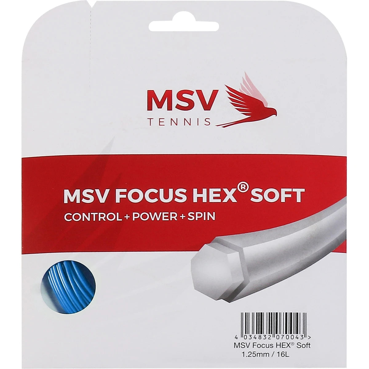 CORDAJE MSV FOCUS-HEX SOFT (12 METROS)