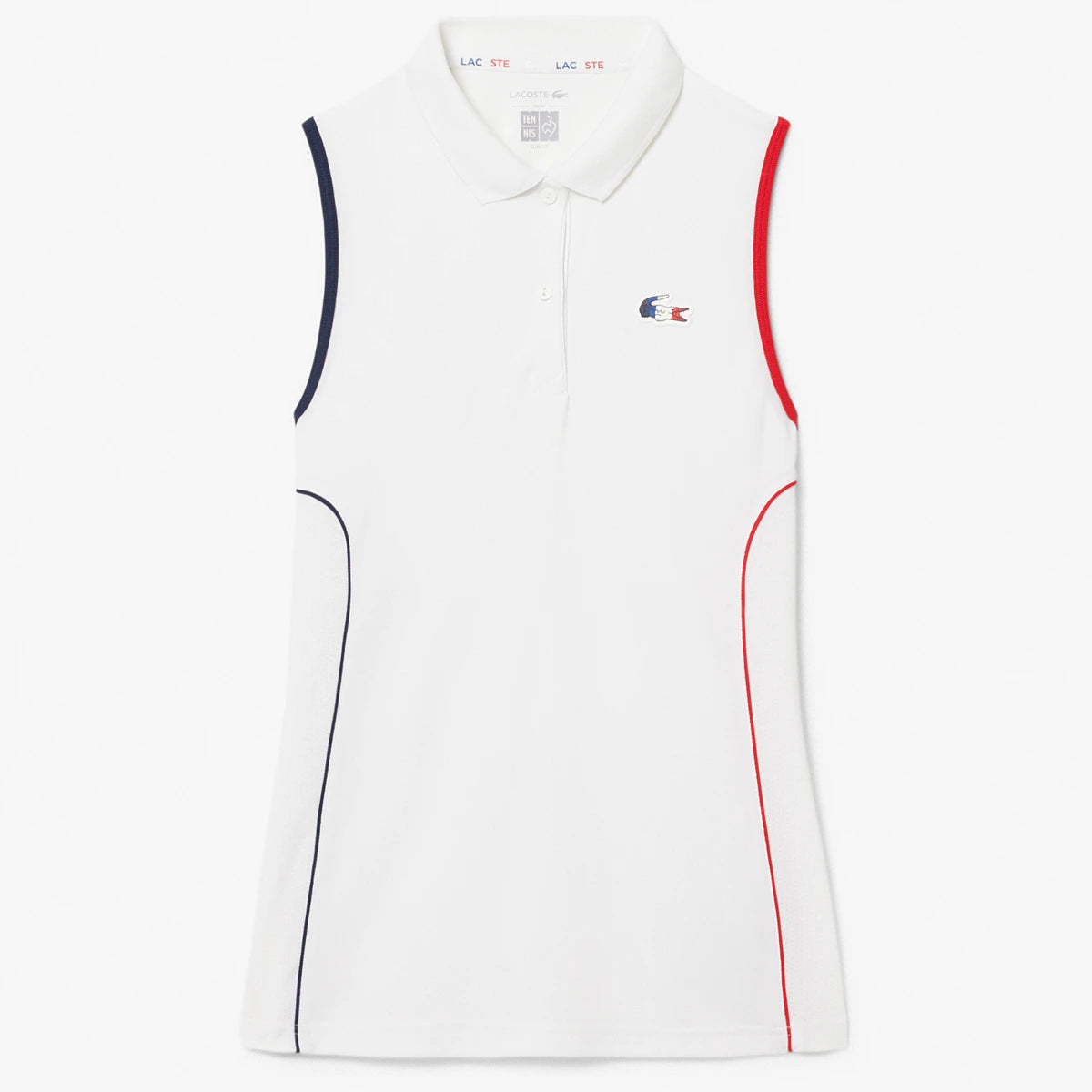 CAMISETA DE TIRANTES LACOSTE MUJER FRENCH TEAM