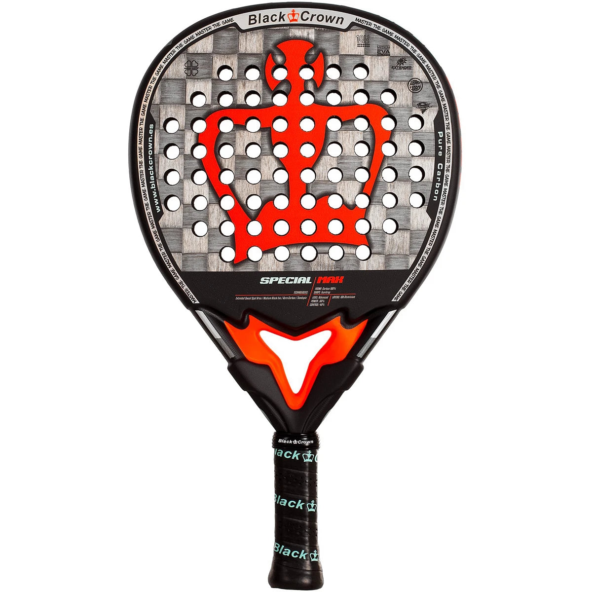 RAQUETA DE PÁDEL BLACK CROWN SPECIAL MAX