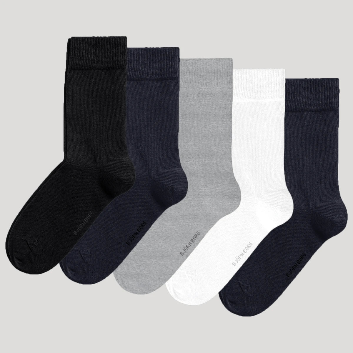 5 PARES DE CALCETINES BJORN BORG ESSENTIAL (MID)