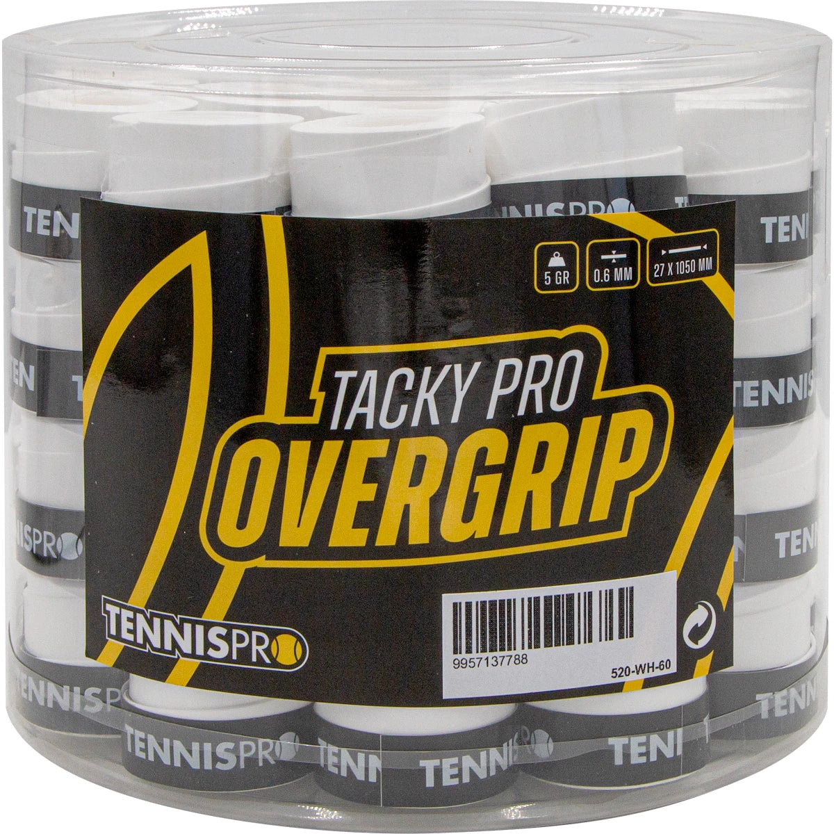 SOBREGRIPS TENNISPRO TACKY PRO 2.0 x60
