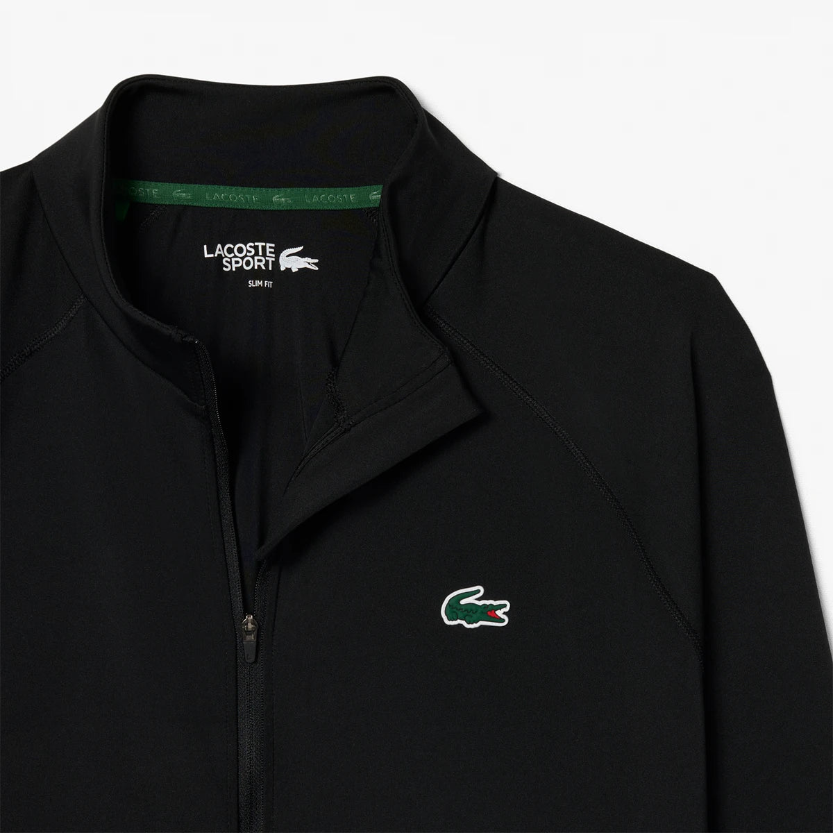 SUDADERA LACOSTE ESSENTIALS MANGAS LARGAS CREMALLERA COMPLETA