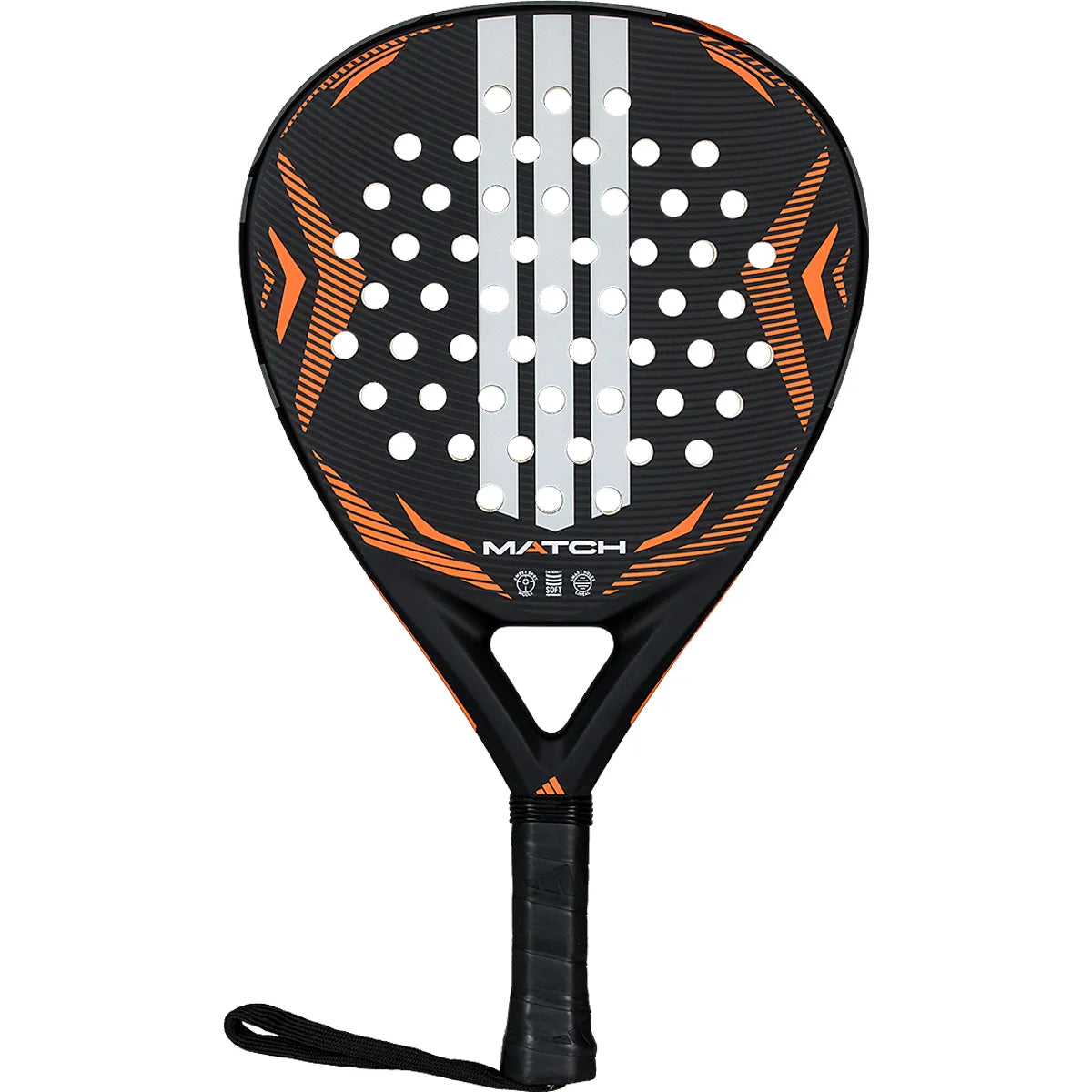 RAQUETA DE PÁDEL ADIDAS MATCH BLACK/ORANGE 2026