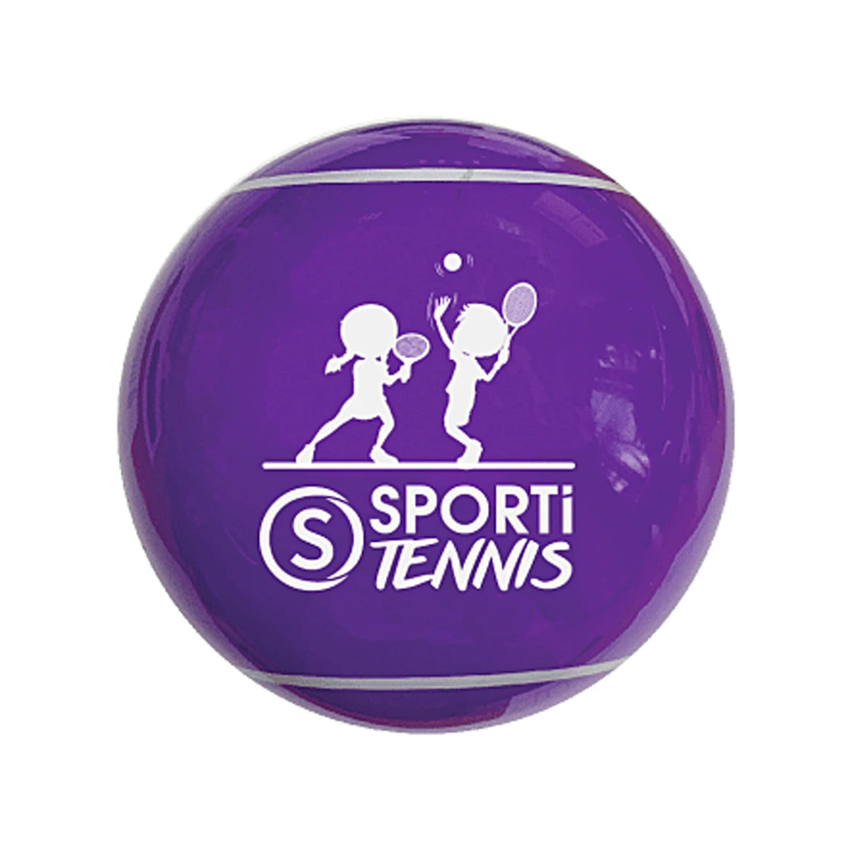 PELOTA DE TENIS GALAXIA VIOLETA 15CM