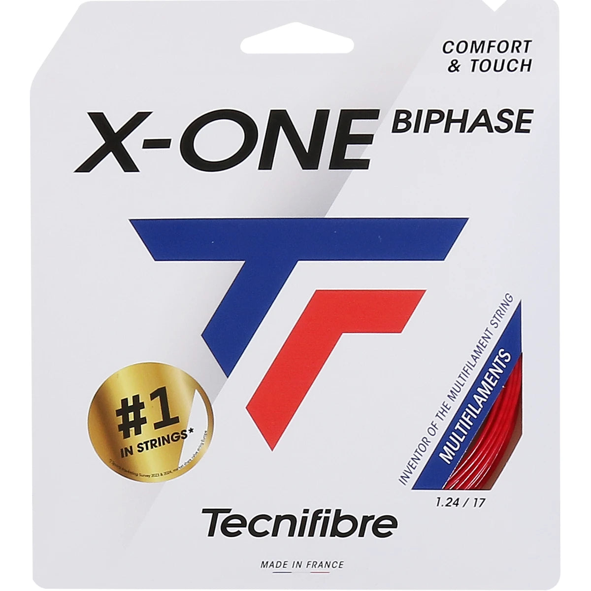 CORDAJE TECNIFIBRE X ONE BIPHASE (12 METROS)
