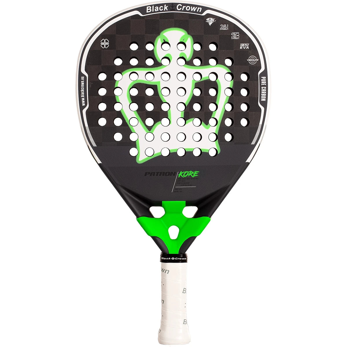 Raqueta de pádel Test Black Crown Patron Kore