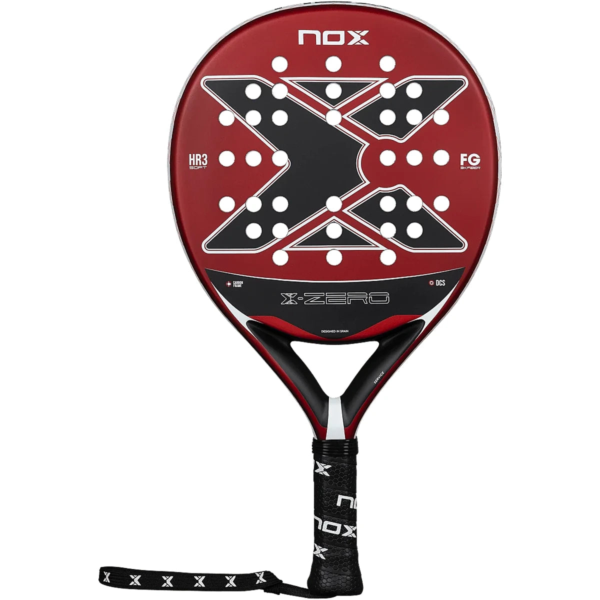 RAQUETA DE PÁDEL NOX X-ZERO ROUGE