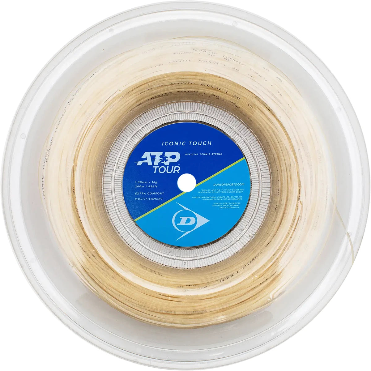 BOBINA DUNLOP ATP ICONIC TOUCH (200 METROS)