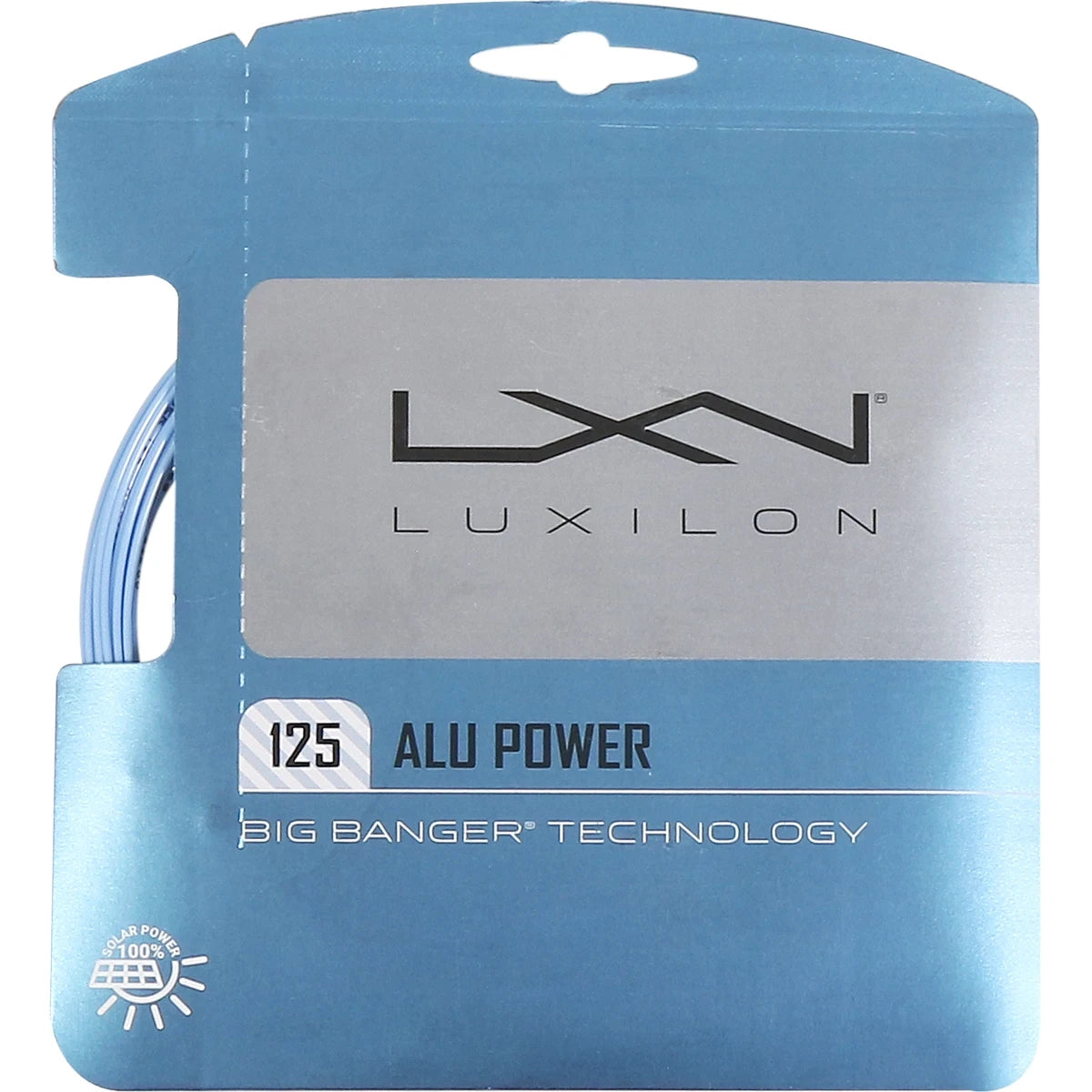 CORDAJE LUXILON BIG BANGER ALU POWER ICE BLUE (12 METROS)