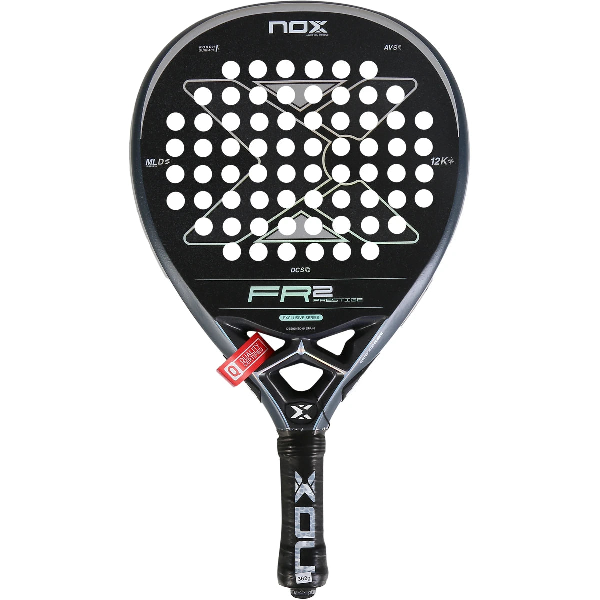 RAQUETA DE PÁDEL NOX FR PRESTIGE 2.0 12K