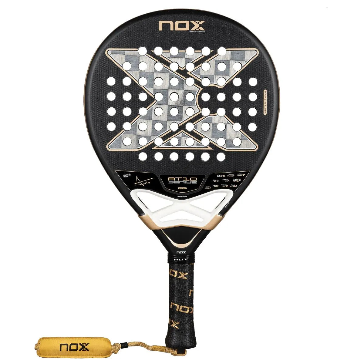 Raqueta Test de Pádel Nox AT10 Genius 18K Alum By Agustin Tapia