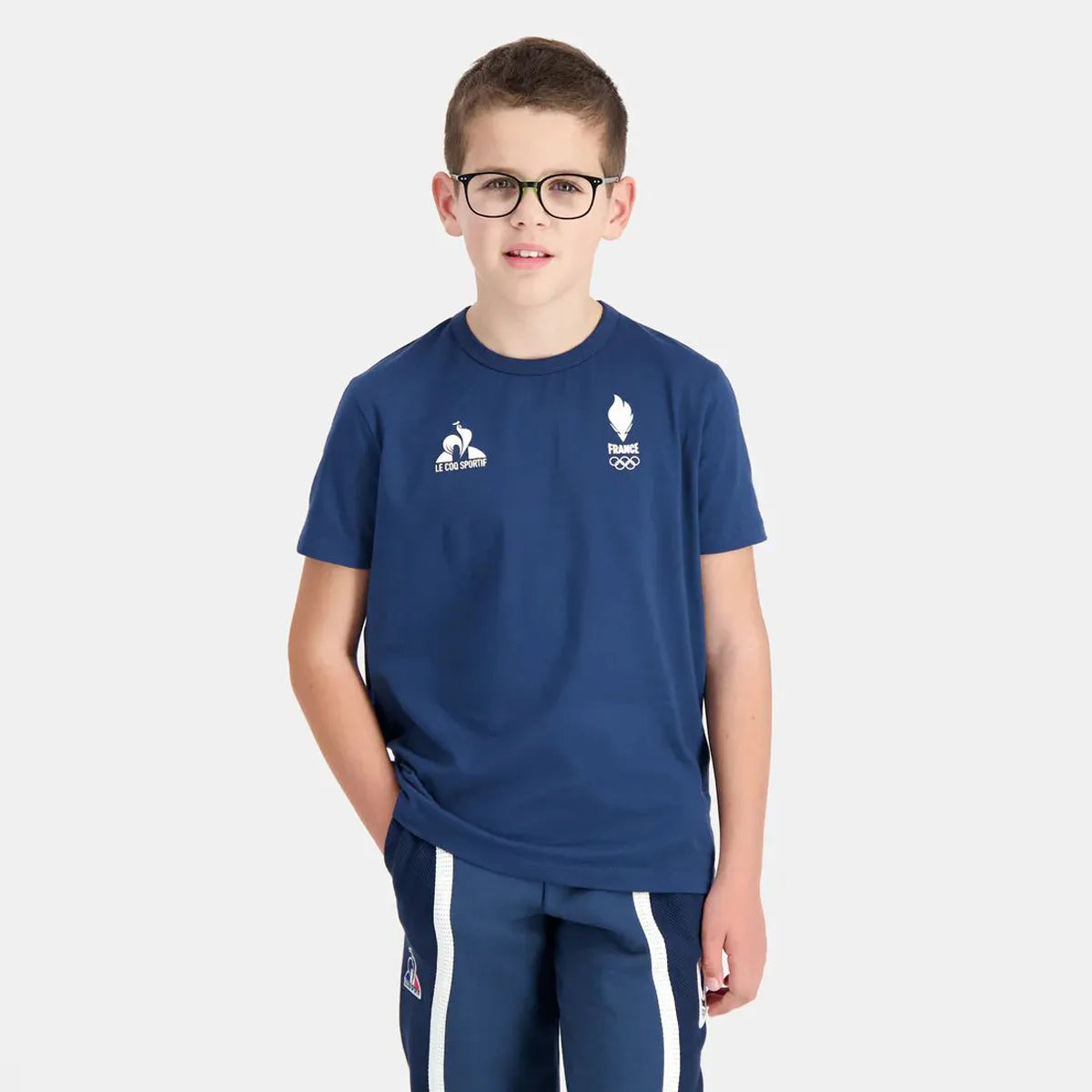 CAMISETA LE COQ SPORTIF JUNIOR FRANCE OLYMPIQUE VILLAGE