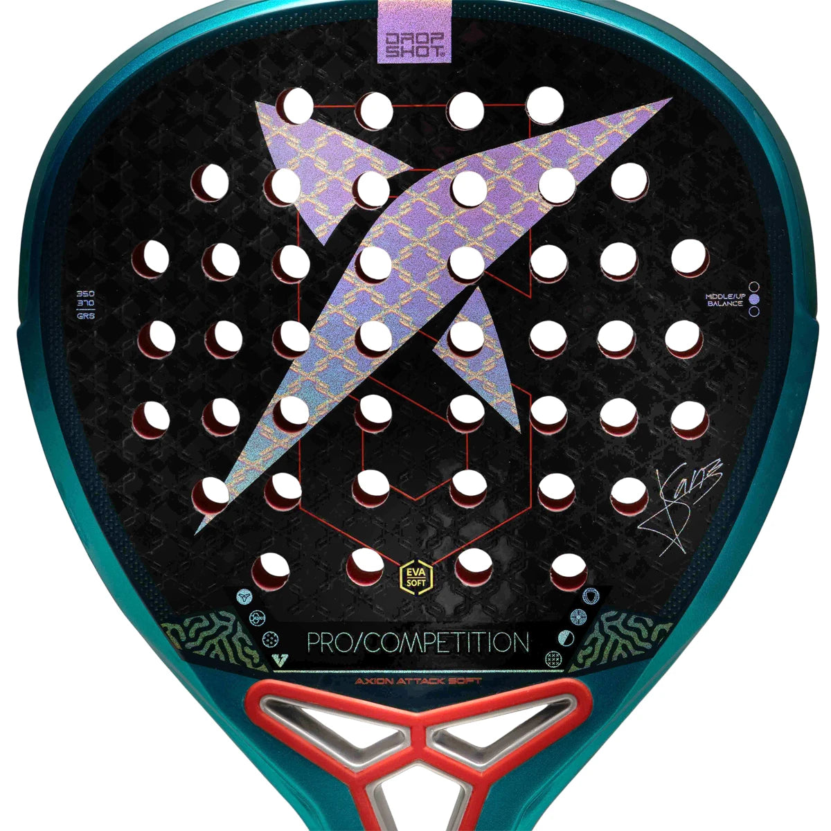 Raqueta Pádel Test Drop Shot Axion Attack Soft