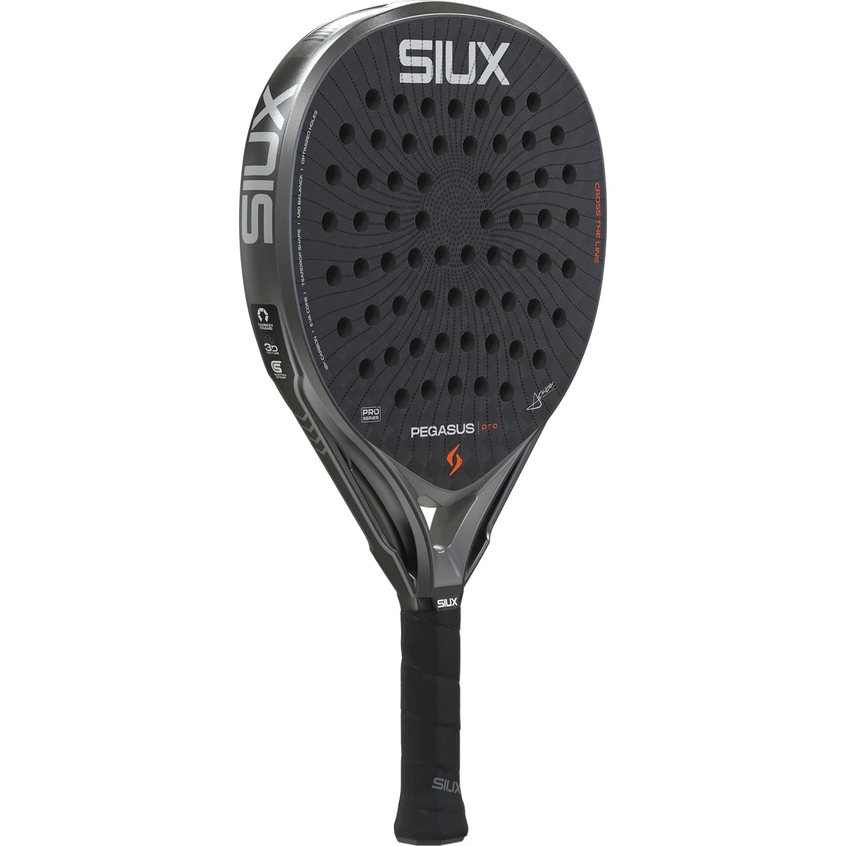 RAQUETA DE PÁDEL SIUX PEGASUS PRO 2026 STORM GREY
