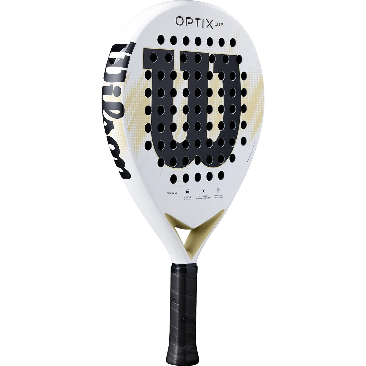 RAQUETA DE PÁDEL WILSON OPTIX V2 LITE WHITE