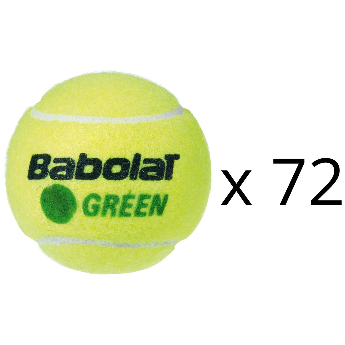 RECARGA 72 PELOTAS BABOLAT GREEN