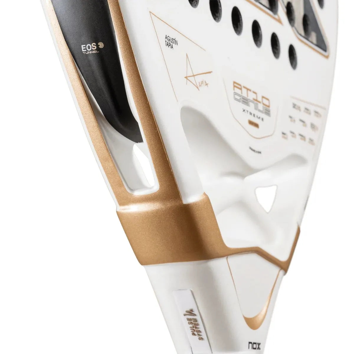 RAQUETA DE PÁDEL NOX AT10 GENIUS 12K ALUM XTREME BY AGUSTIN TAPIA 2026