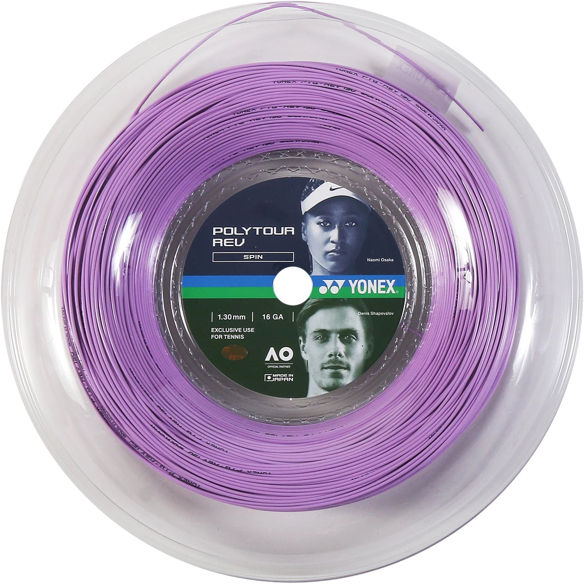 BOBINA YONEX POLYTOUR REV (200 METROS)