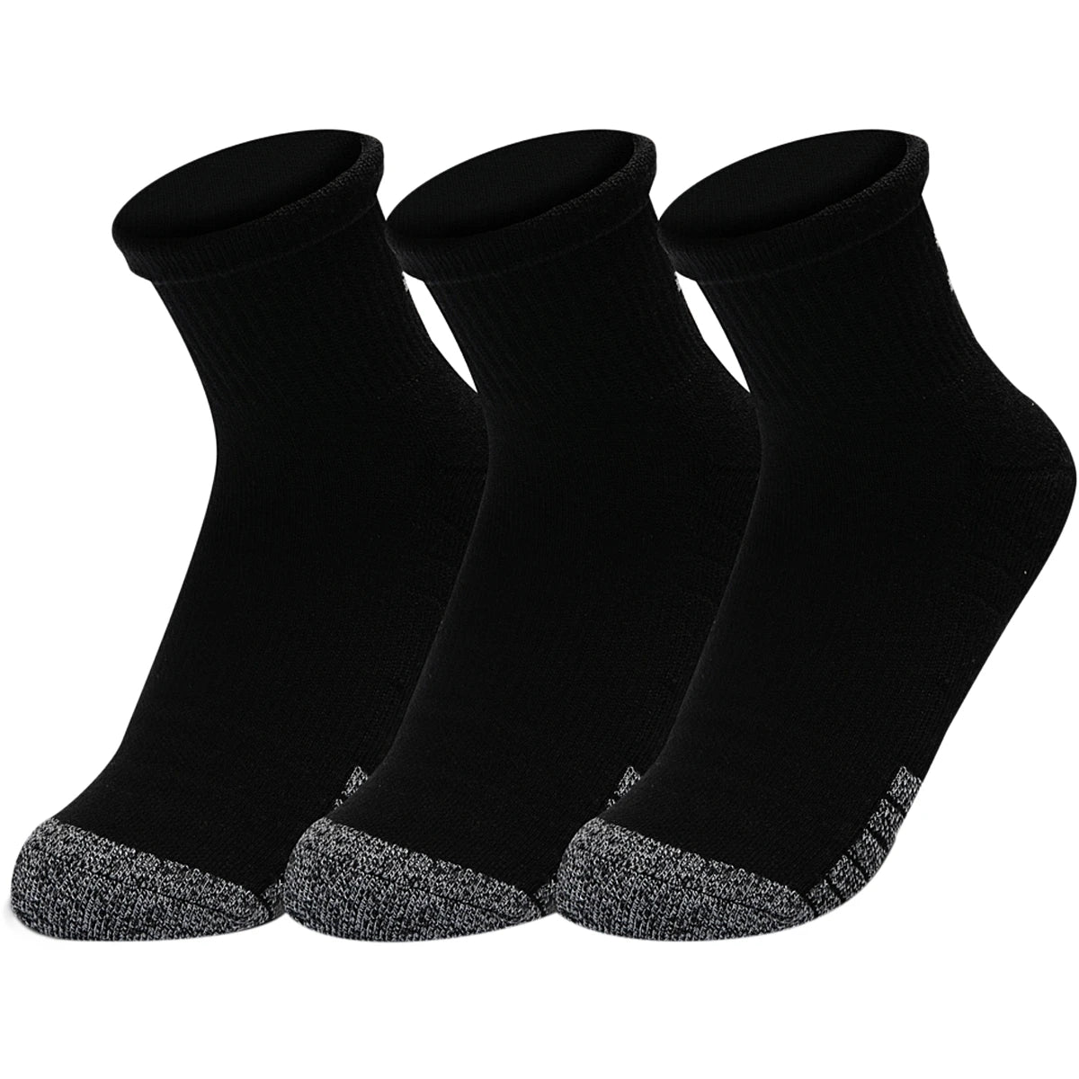 3 PARES DE CALCETINES UNDER ARMOUR HEATGEAR QUARTER (TOBILLO)