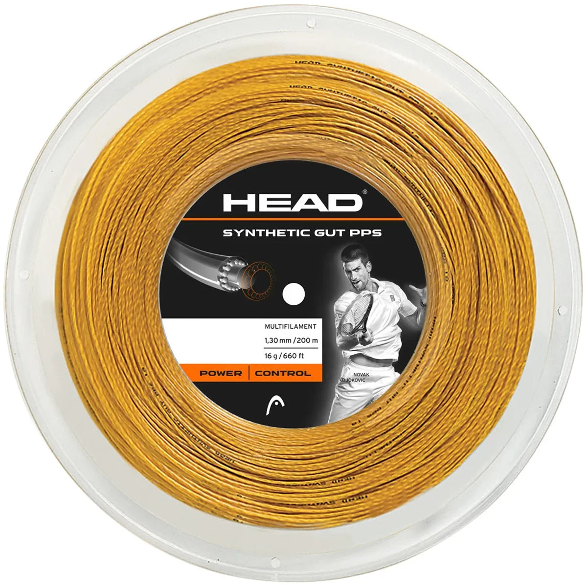 BOBINA HEAD SYNTHETIC GUT PPS (200 METROS)
