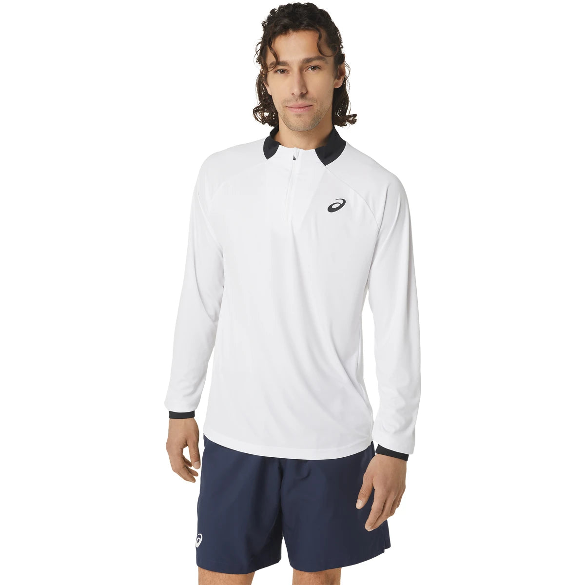 CAMISETA ASICS COURT MANGAS LARGAS 1/2 CREMALLERA