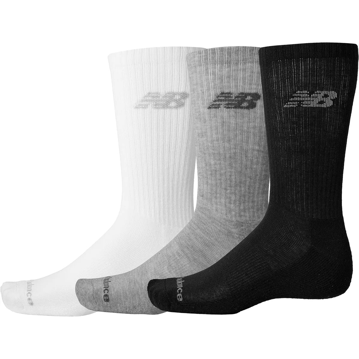 3 PARES DE CALCETINES NEW BALANCE PERF CREW (MID)
