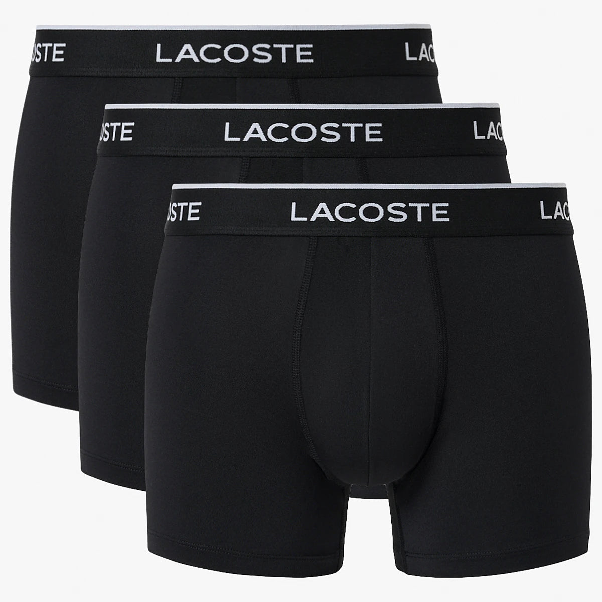PACK DE 3 BOXERS LACOSTE POLIÉSTER