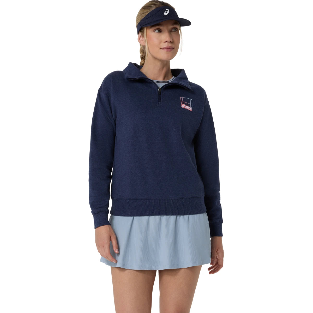 SUDADERA ASICS MUJER NAGINO 1/4 CREMALLERA
