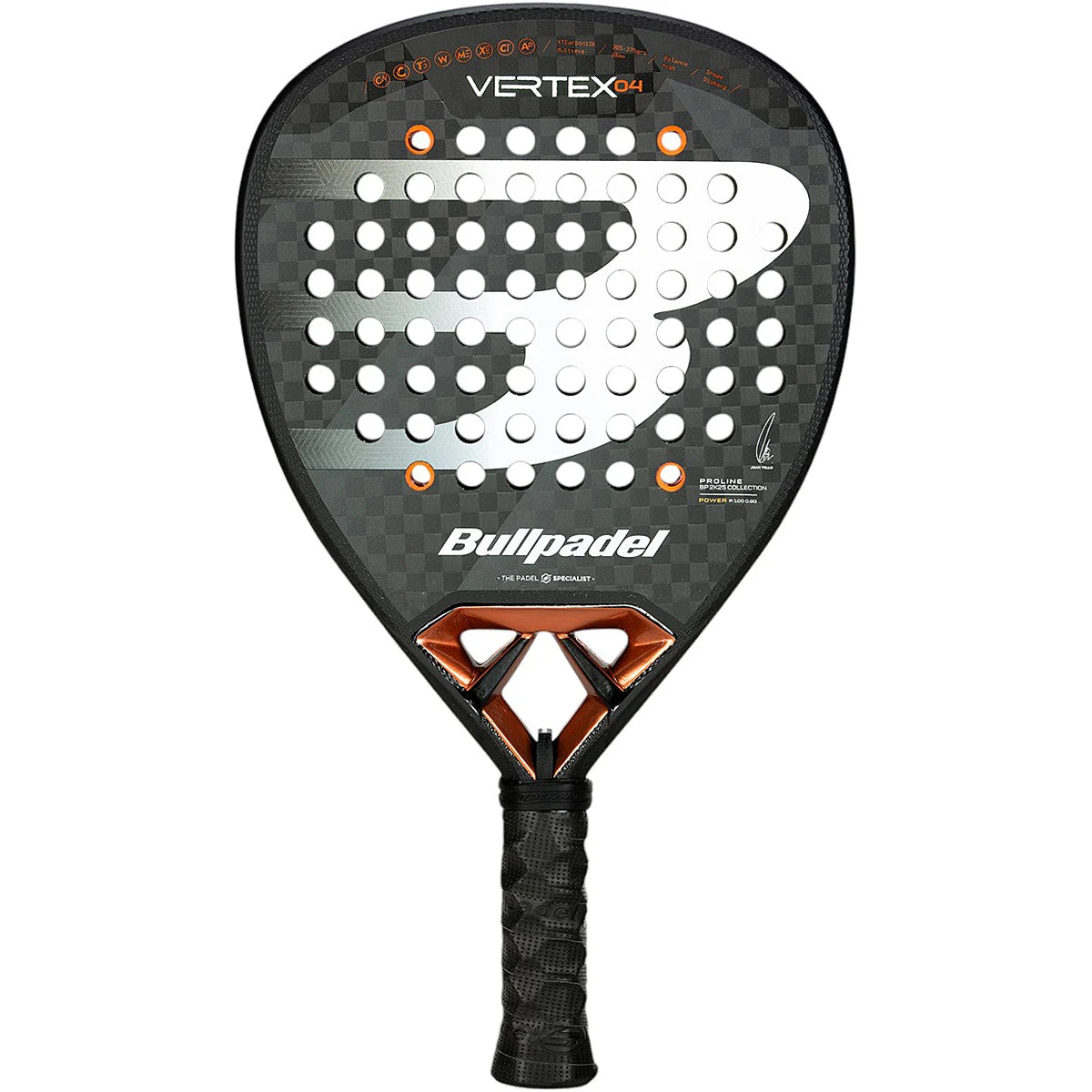 RAQUETA PADEL BULLPADEL VERTEX 04 2025