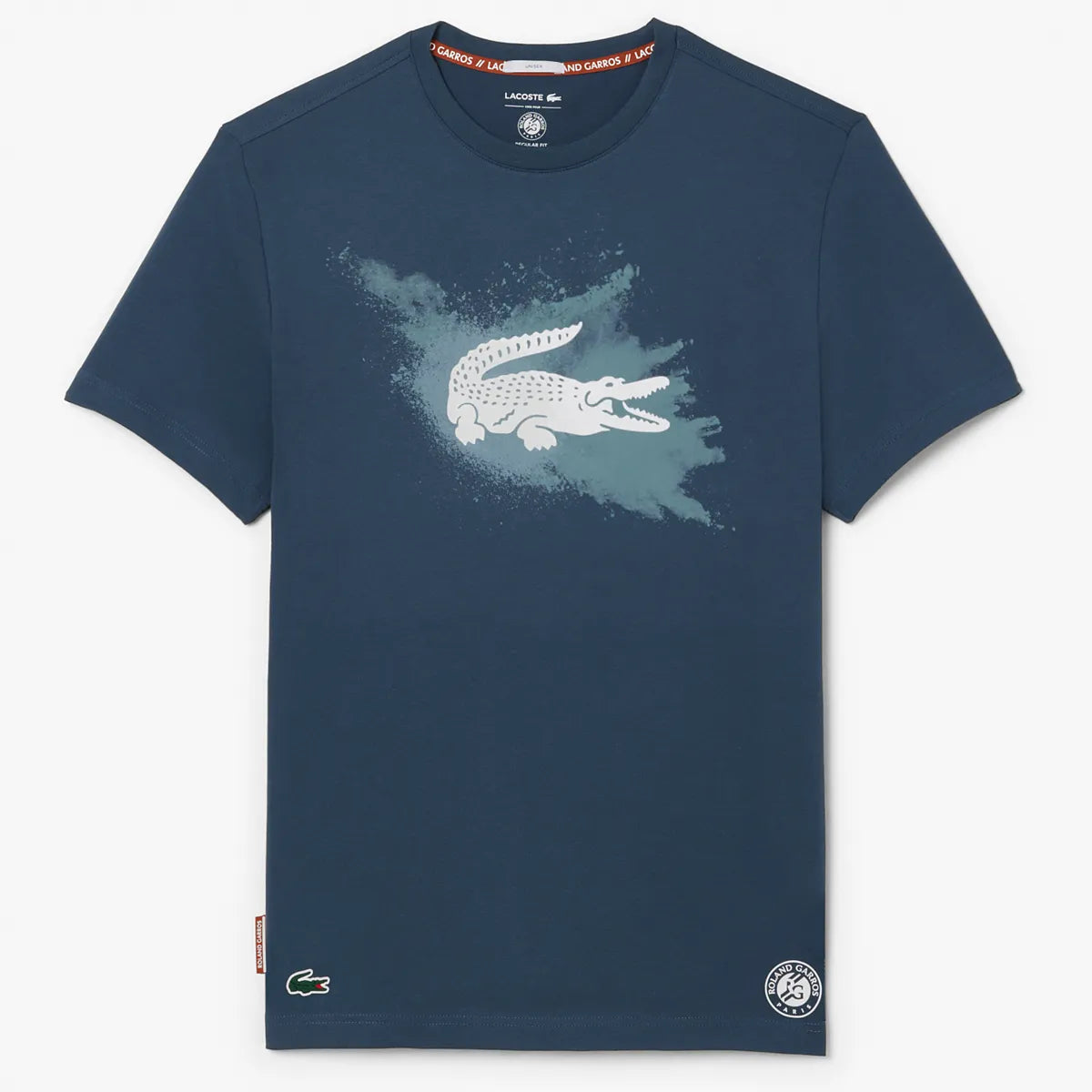 CAMISETA LACOSTE ROLAND-GARROS SPRAY LOGO