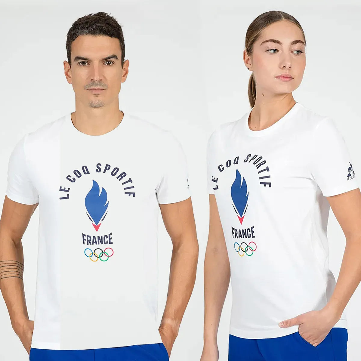 CAMISETA LE COQ SPORTIF FRANCE OLYMPIQUE VILLAGE (1)