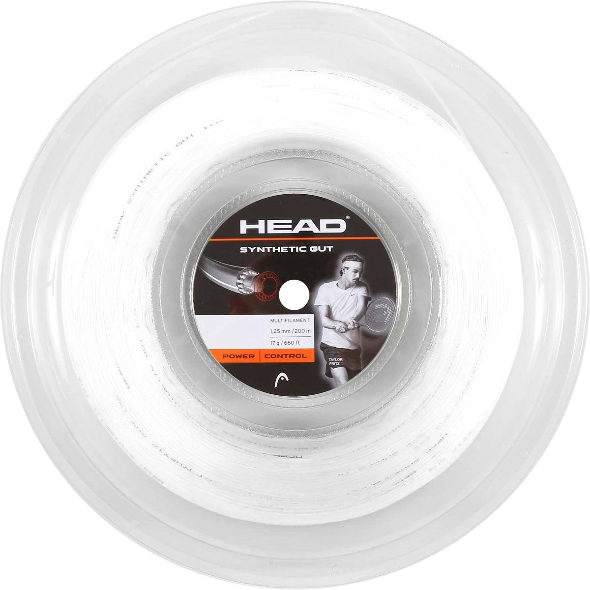 BOBINA HEAD SYNTHETIC GUT (12 METROS)