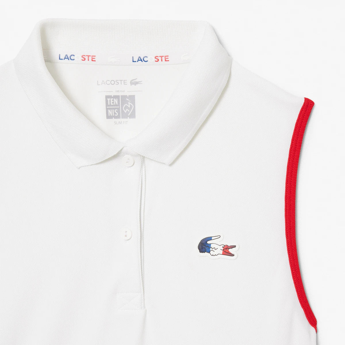 CAMISETA DE TIRANTES LACOSTE MUJER FRENCH TEAM