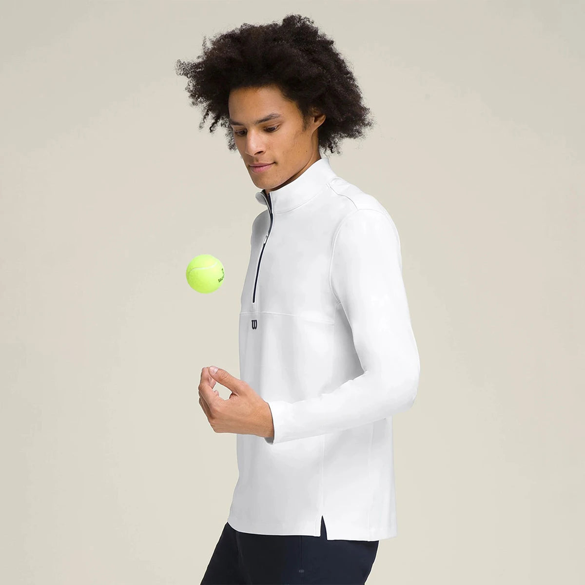 SUDADERA WILSON ELEVATE PERFORMANCE CON CREMALLERA 1/4