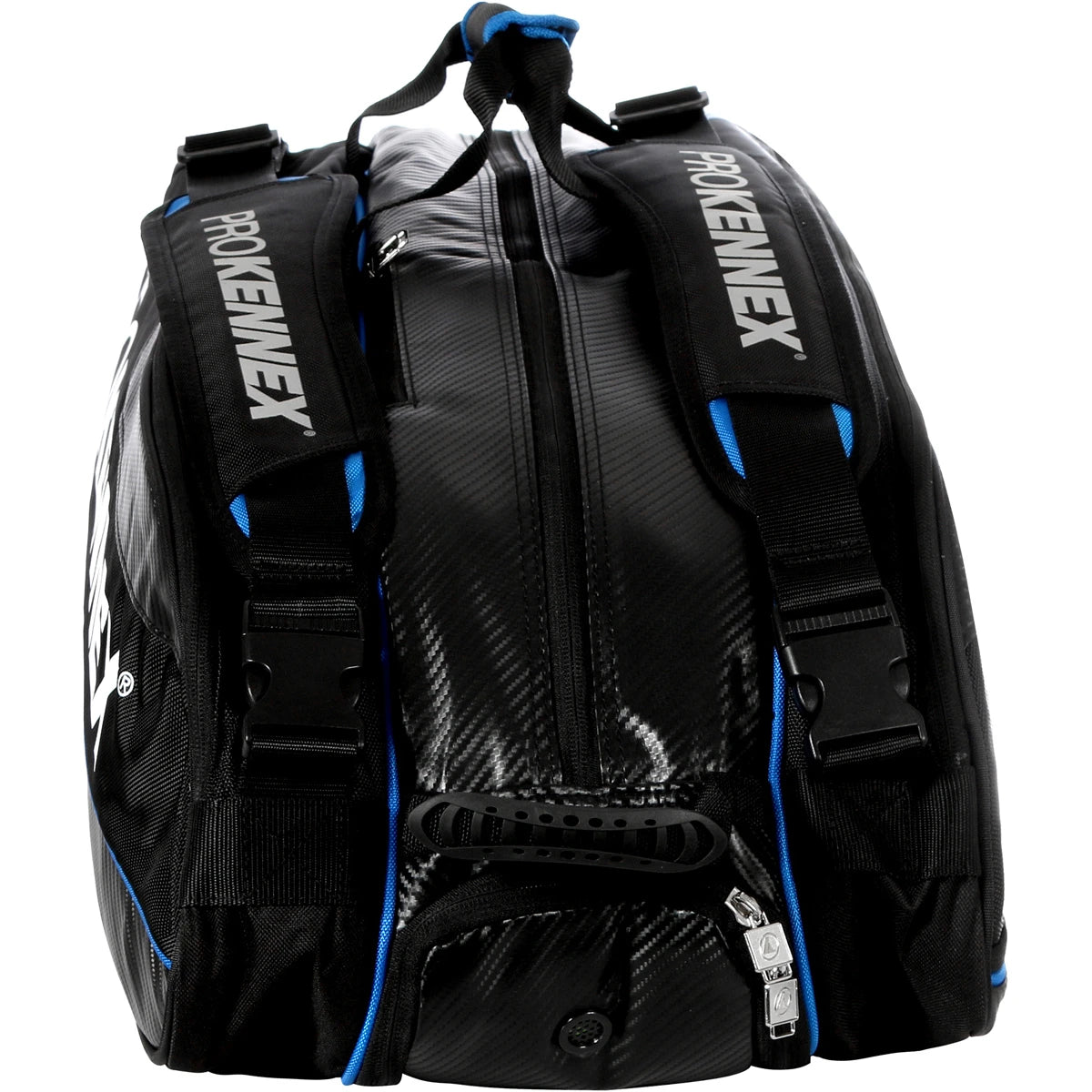 BOLSA DE TENIS THERMO PRO KENNEX TRIPLE BLACK/BLUE