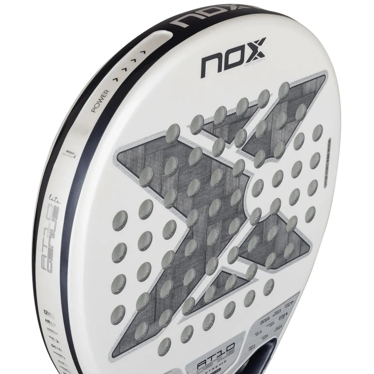 Raqueta Test de Pádel Nox AT10 Genius 12K Alum Xtreme Lite By Agustin Tapia