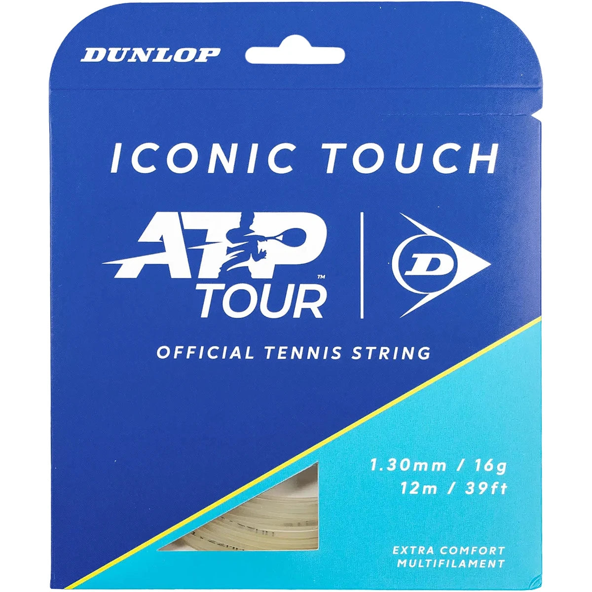 CORDAJE DUNLOP ATP ICONIC TOUCH (12 METROS)