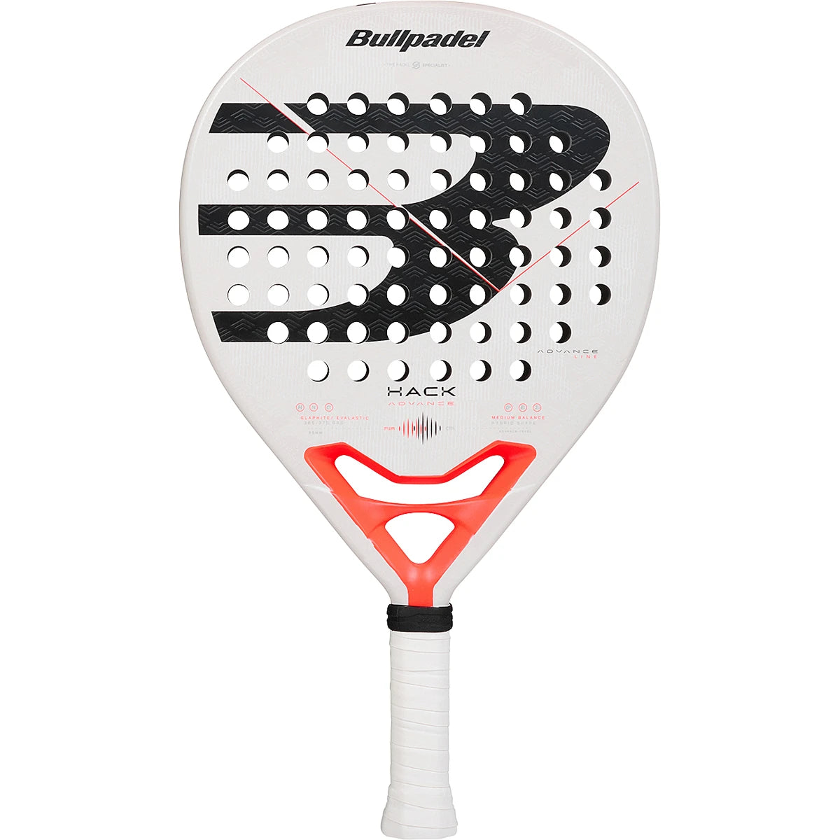 RAQUETA PÁDEL BULLPADEL HACK ADVANCE 2026